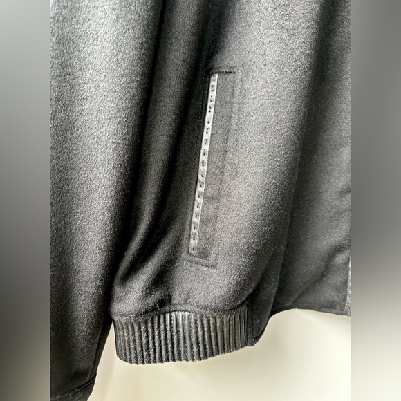 EUC MISSANI Le Collezioni Cashmere Blend Leather Trim Jacket, size XL - Picture 3 of 15